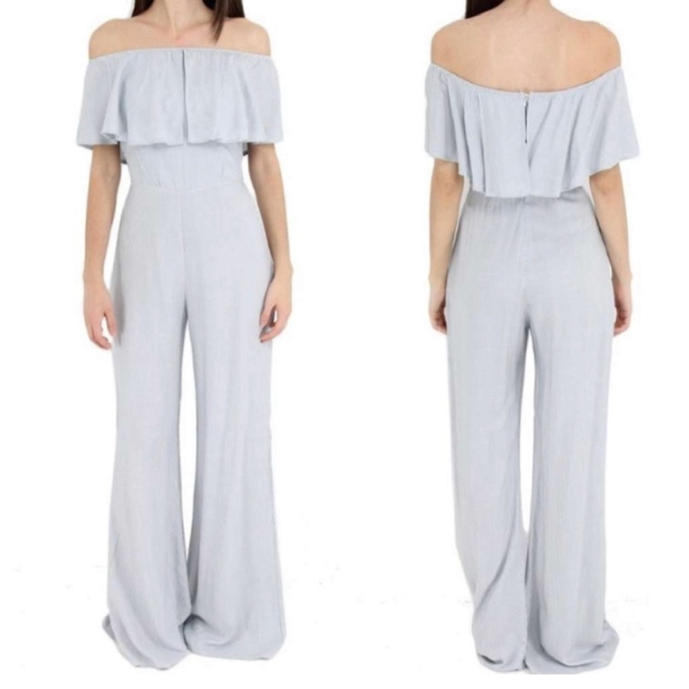 WILDFOX Harlow Chambray Jumpsuit